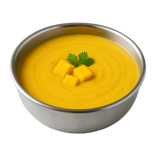 Mangocremesuppe