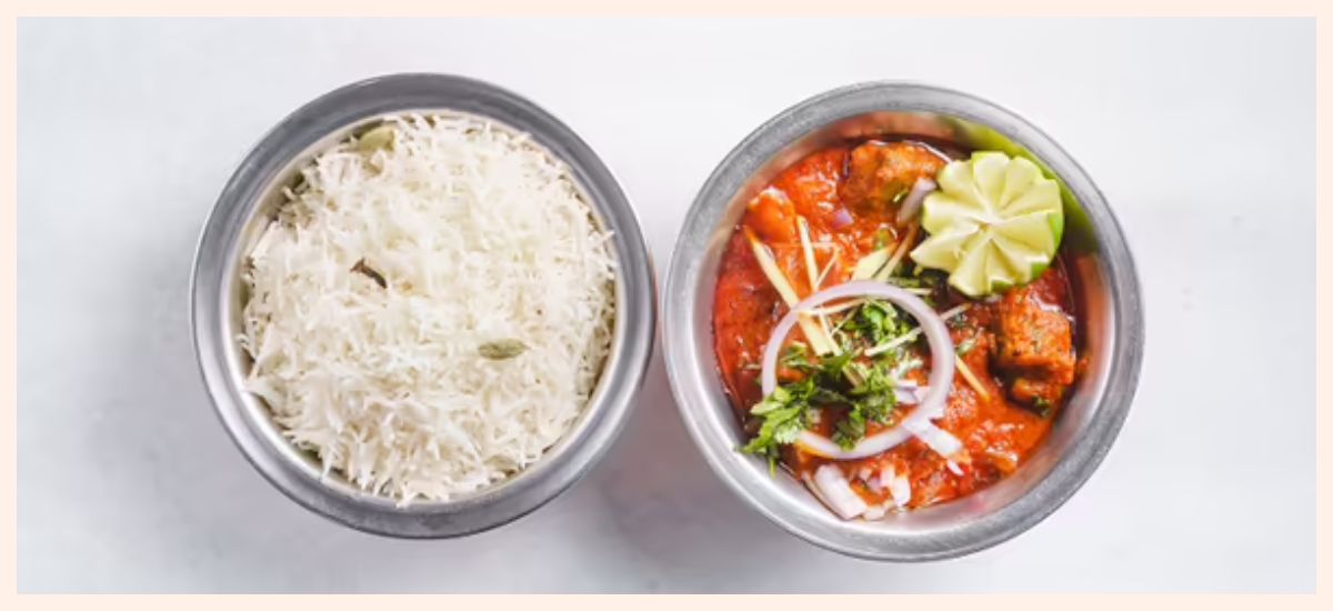 Spicy Lamb Rogan Josh at Sadhu Wismar 